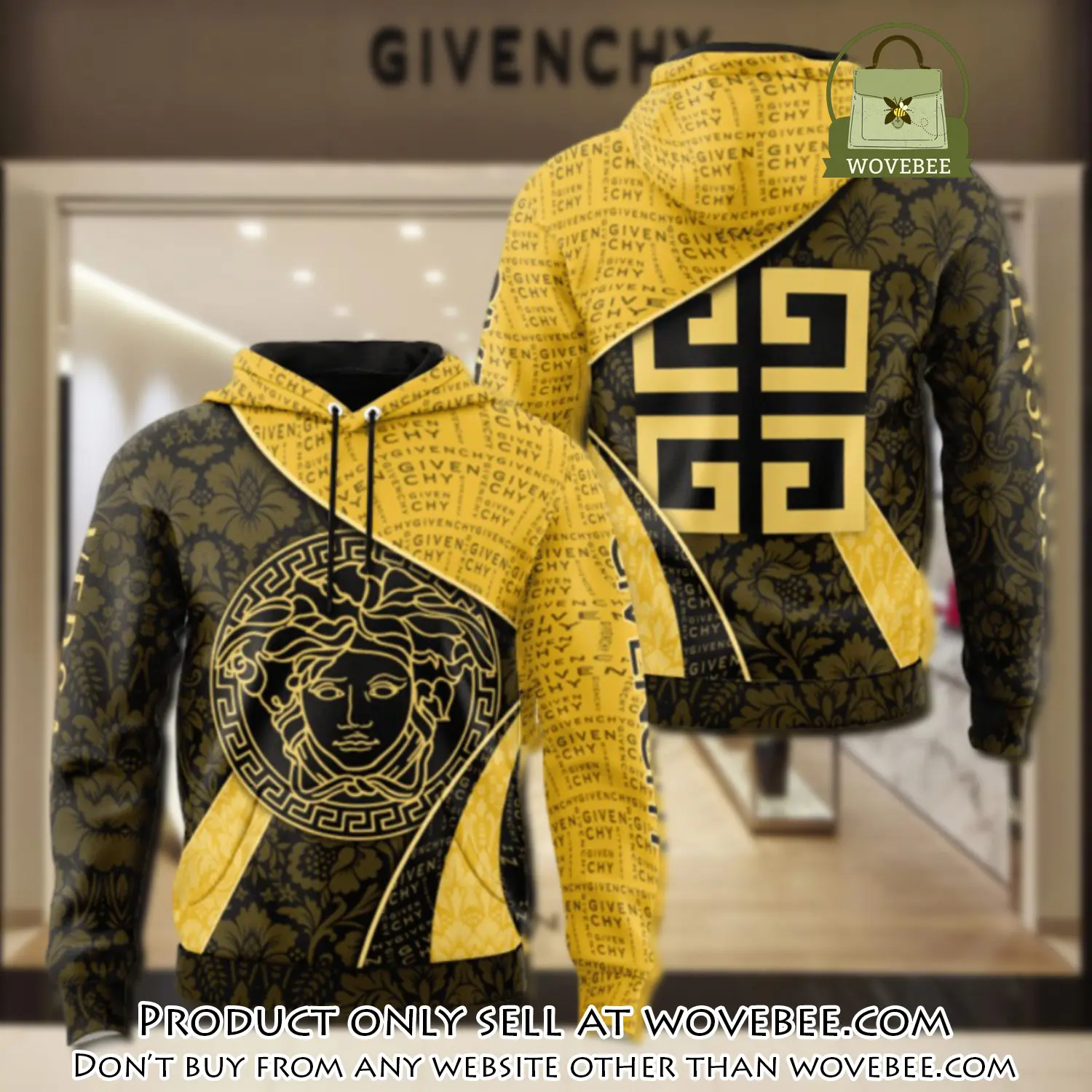 Givenchy versace unisex hoodie luxury brand gifts  jh2295 wvb5807445